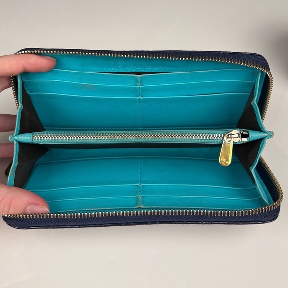 Lady Dior Mini Cannage Patent Zippy Wallet - Picture 4 of 9